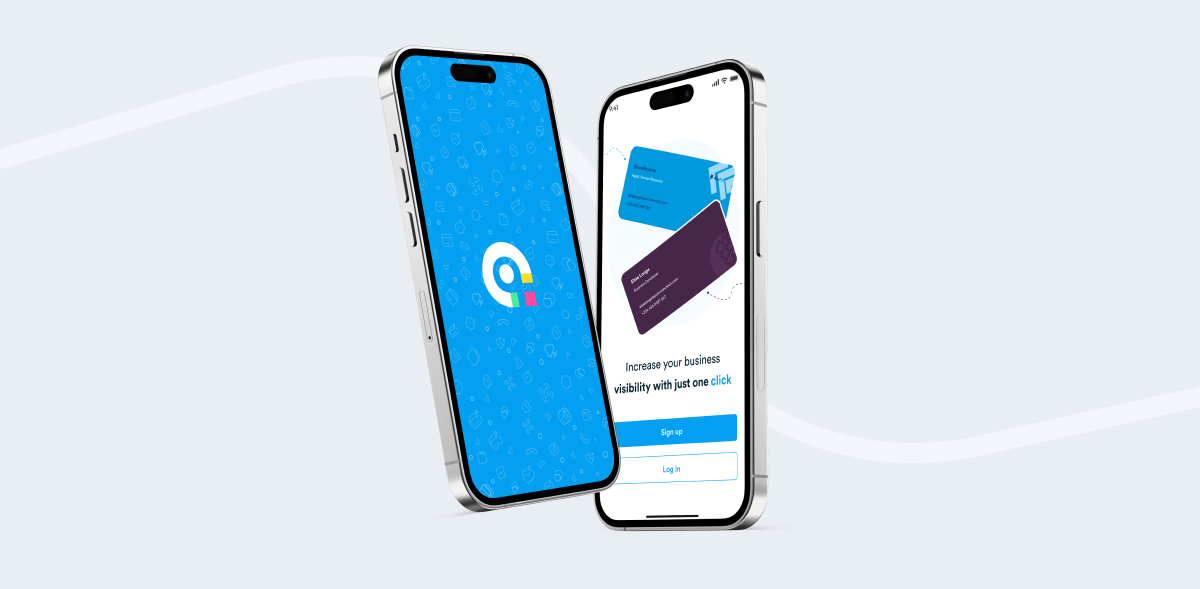 Blukard app splash screen and authentication screen